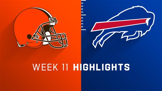 Browns vs. Bills highlights | Week 11