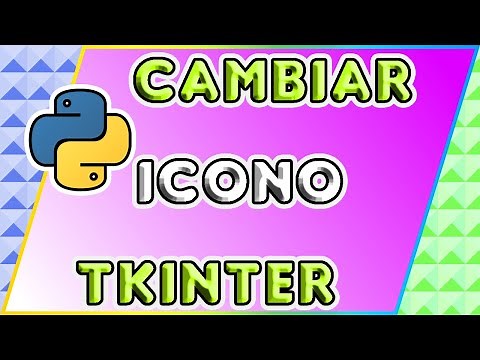 APLICACIÓN PYTHON + TKINTER: Cómo cambiar/personalizar el icono de una ventana en Tkinter!