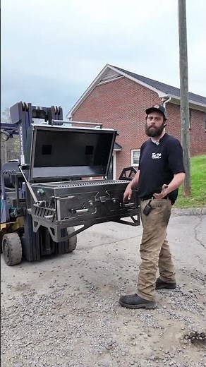The TMG Charcoaler is one mean grill! #grill #bbq #burgers