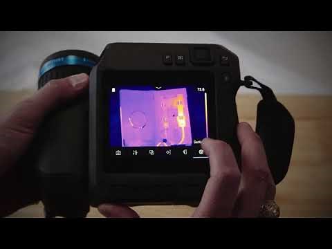 FLIR T530 / T540 Thermal Camera: Laser-Assisted Autofocus