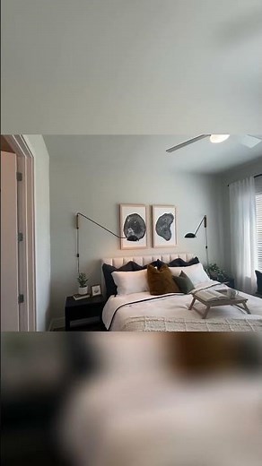 Explore This Spacious Primary Bedroom with a California King Bed