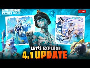 "🔥 BGMI 4.1 Update LIVE! NEW MAP, OP Weapons, & Secret Features UNLOCKED! 🚀"