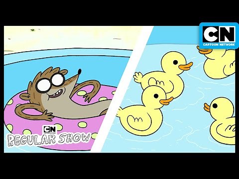A Bunch Of Baby Ducks | Regular Show | Season 2 | Cartoon Network