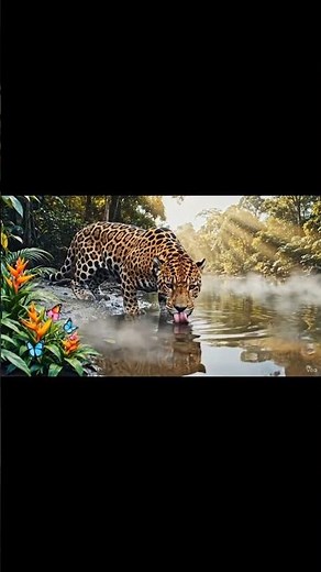“Cheetah vs Anaconda | The Deadly Underwater Battle in the Amazon 🌊🐍🐆”
