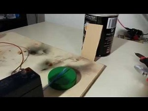 wire exploader gun -test- (Handyvideo)