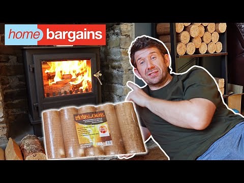 I Tried The Cheapest Fireplace Heatlogs and WOW!