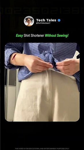 How to Crop Your Shirt Without Damaging It