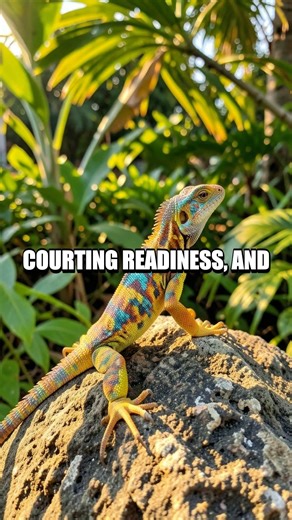 Colorçon: The Green Iguana’s Hidden Thermostat