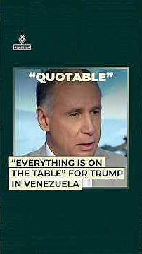 “Everything is on the table” for Trump in Venezuela