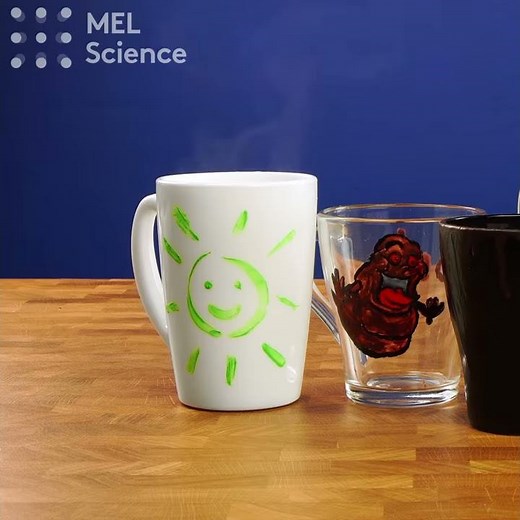 Thermochromic colors - the secret to a cool mug