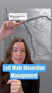 Left Main Dissection and Hematoma on IVUS #cathlab #pci #coronaryartery