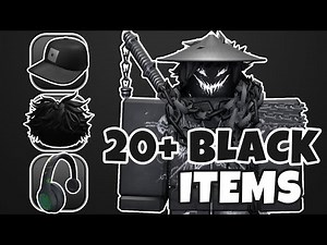 GET 20+ BEST FREE BLACK ITEMS OF 2025 (NON-LIMITED) ROBLOX EVENTS