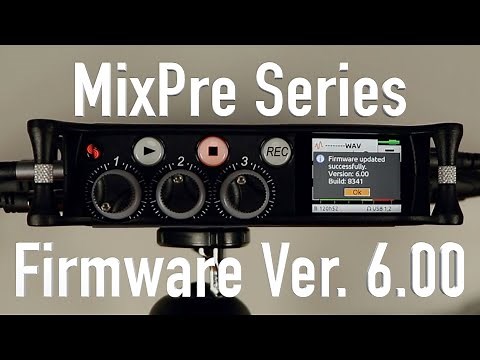 MixPre Series 6.00 Firmware Update