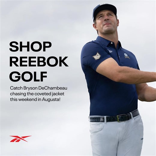 19 reactions | REEBOK x BRYSON DECHAMBEAU Catch Bryson DeChambeau chasing the coveted jacket this weekend in Augusta! | Reebok | Facebook