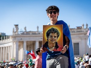 Blessed Carlo Acutis Eucharistic Miracles Exhibit On Display At St. Rita of Cascia Parish