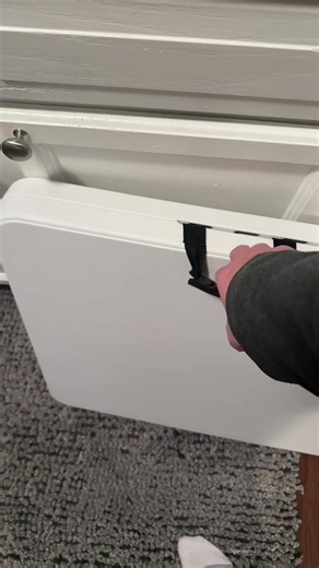 WGCTEK 4FT FOLDING TABLE, PLASTIC FOLD IN HALF TABLE OUTDOOR INDOOR, WITH HANDLE AND LOCK - WHITE@WGCTEK #table##tiktokshopcreatorspicks #FoldableTableo#PortableTable #4FootTable