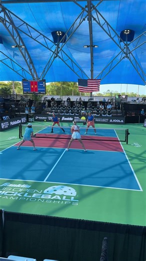 Day 2 at 2026 Franklin US Open Pickleball Championships with Women's PRO Split Age