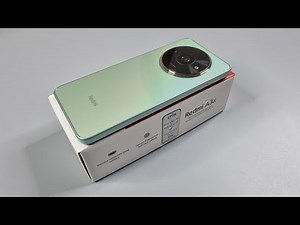 REDMI A3x Unboxing & Camera Test | Aurora Green Colour | Retail Unit