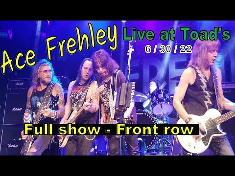 Ace Frehley live at Toad's 6/30/22 Full show Front row