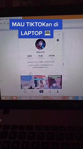 cara pakai #tiktok di #laptop buat #niubi 🤣🤣