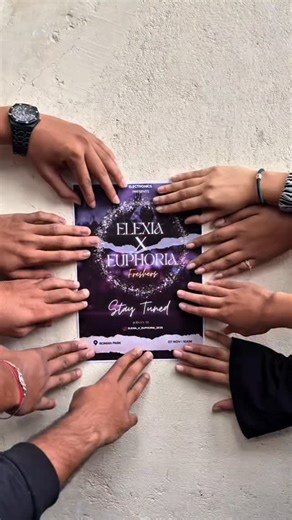 ELEXIA X EUPHORIA 2K25 | Lights, laughter, and limitless vibes — Elexia × Euphoria is here to set the stage on fire!🔥 Get ready for a night you’ll never forget.... | Instagram