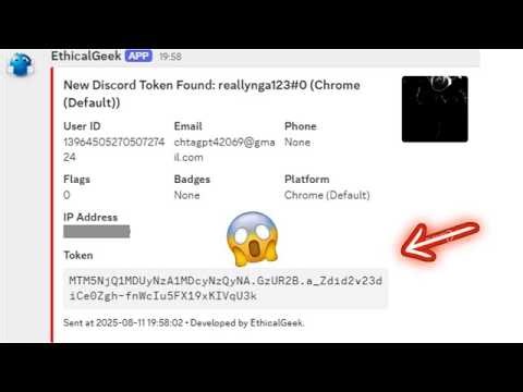 BEST Discord STEALER BUILDER 2025 | NO VIRUS | DOWNLOAD IN DESCRIPTION