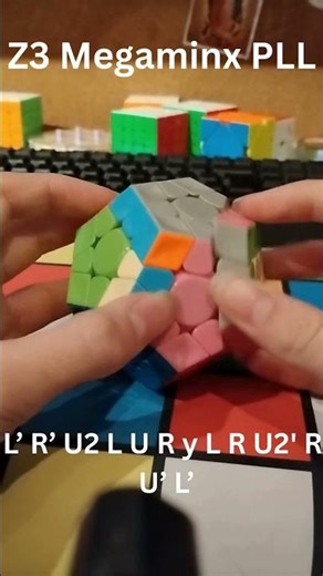 Easy Megaminx PLLs No. 3 #rubikscube #speedcubing