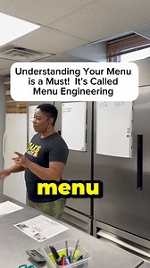 61K views · 1.2K reactions | Your profit starts with menu engineering. Before changing prices, you need to understand what your menu is actually doing for your business. Menu engineering looks at popularity and profitability so you can stop guessing and start using your numbers. Drop one menu item you believe is a star and one you believe is a plow horse and explain why. #MenuEngineering #FoodBusinessEducation #RestaurantProfit #KnowYourNumbers #SLJConsulting | Shetice Jackson | Facebook