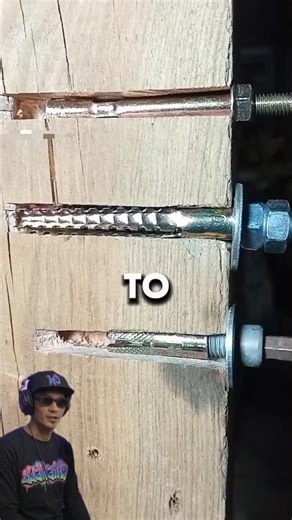 Anchor bolts operating principle! Correct installation technique demonstration #shorts #diy #anchor