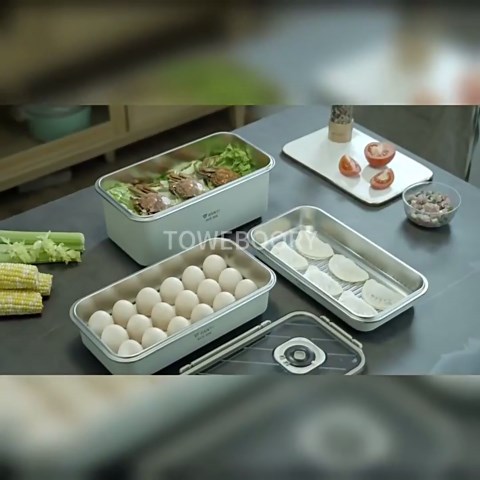 Bread Boxes for Kitchen Counter,304 Stainless Steel Bread Box,Time Recording Bread Storage Container with Lid,Bread Keeper for Homemade Bread,Toast,Bagel and Cookies, White