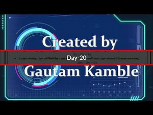 Bridge Course 8th Math's Day-20