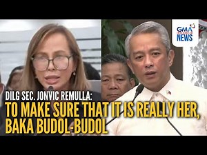 Ex-DPWH Usec. Cabral remains will undergo DNA testing, says DILG Sec. Remulla | GMA Integrated News
