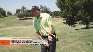 Are you missing the cups on the through swing? Check this video! | Power Package Golf