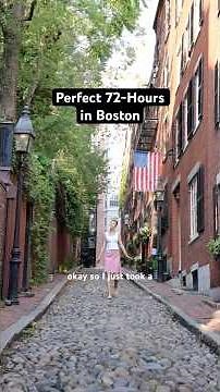 the perfect 3 days in boston!! #boston #travelitinerary