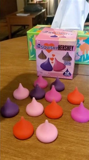 WOW! ASMR! TRY ME! MINI SQUISHY HERSHEY'S! #amazing #asmr #new #squishy #mini #toys #viral