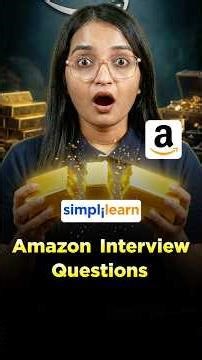 Amazon Interview Question | 5 Second Gold Bar Puzzle | Can You Solve This? | #Shorts | #simplilearn