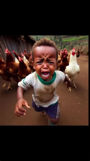 #run#runmeme #littlechild #afraid #chickenattack | run