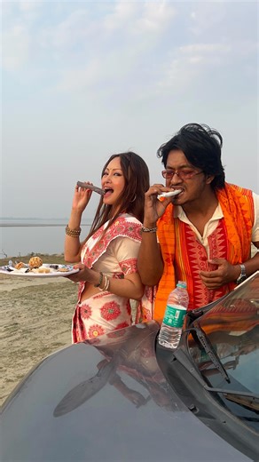 Preeti Thapa on Instagram: "Rock paper scissor food challenge Bihu/ Magw Domasi Edition 🎥💥😍❤️ Watch till the end 💯😅 [ Bihu,Domasi,Pitha, Food challenge, Food reel, Fun, Run, Boro reel, mekhela, traditional food, traditional attire, Assam, Guwahati ] #bihuspecial #pitha #Domasi #borogirl #northeastreels"