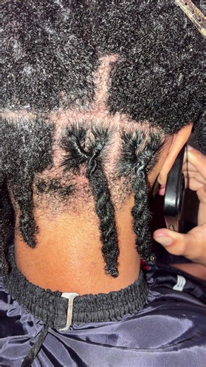 Loc retwist and 2 strand twist for the win for a protective style !!! #locstyles #locjourney #locsoftiktok #omahaloctician #locstylist . Book your look or start your loc journey with me https://pure-touchhair.square