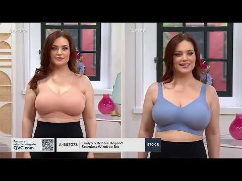 Evelyn Bobbie Beyond Seamless Wirefree Bra on QVC