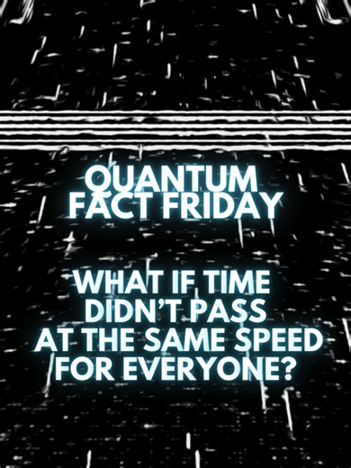 Here’s a strange truth from modern physics: Time doesn’t pass at the same rate for everyone. ⏰ According to Einstein’s relativity, time slows down as objects move faster. Scientists have measured this effect using atomic clocks on airplanes and satellites. 📡 Even GPS satellites must correct for time dilation — or your phone’s location would drift miles every day. Time itself is more flexible than we once thought…😶‍🌫️ __ #QuantumFactFriday #Physics #Relativity #TimeDilation #ScienceFacts #Phys