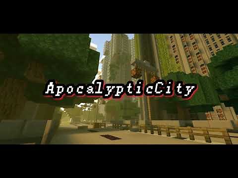 Best zombie apocalypse map (ApocalypticCity) Mcpe 1.18+