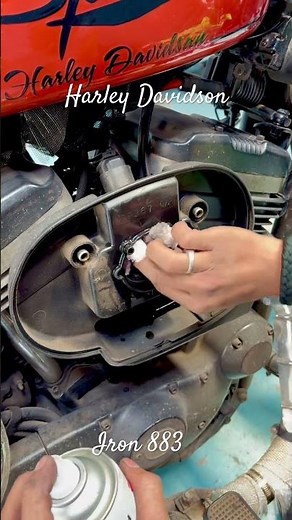Do this every 5,000 km | Harley Iron 883 Throttle Body Cleaning 🔧 Smooth Performance Fix #shorts