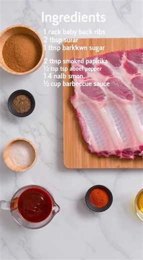 🍖 Easy Air Fryer Baby Back Ribs 🖐️ Tender, juicy ribs coated in a smoky dry rub and finished with a sticky BBQ glaze, all made effortlessly in the air fryer with rich flavor and crisp edges. Ingredients: * 1 rack baby back ribs (about 2½ to 3 lb), membrane removed and cut into 2-3 sections * 1 tablespoon olive oil * 1 tablespoon brown sugar * 2 teaspoons smoked paprika * 1½ teaspoons garlic powder * 1 teaspoon onion powder * 1 teaspoon salt * ½ teaspoon black pepper * ½ teaspoon chili powder (