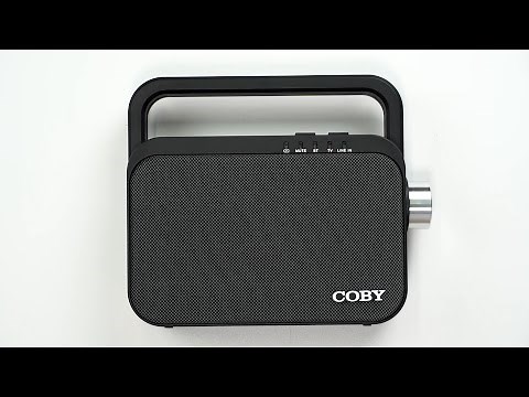 COBY Wireless TV Speaker CSTV130 Introduction and Walkthrough