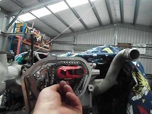 Nissan Diesel YD25 Timing Chain Detail