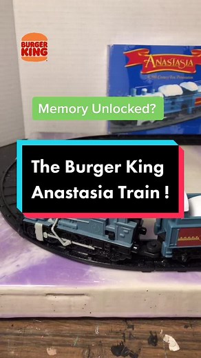 Unboxing the Burger King Anastasia Train Toy