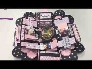 Exploding Box / Explosion Box ( 상자편지 / 爆炸卡 / 禮物盒卡片)