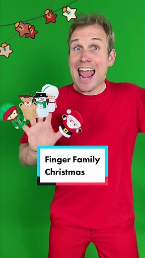 Ho ho hi there Santa 🎅 Early childhood fingerplay song for parents to sing with their toddlers - Christmas edition! Finger family song for the holidays #kidstiktok #toddlertok #fingerfamily #christmas #kidsvideo #bouncepatrol #fingerpuppets #nurseryrhyme @Bounce Patrol