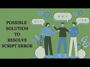 How To Fix Script Error in 2023 | Script Error : An error has occurred on the script of this page